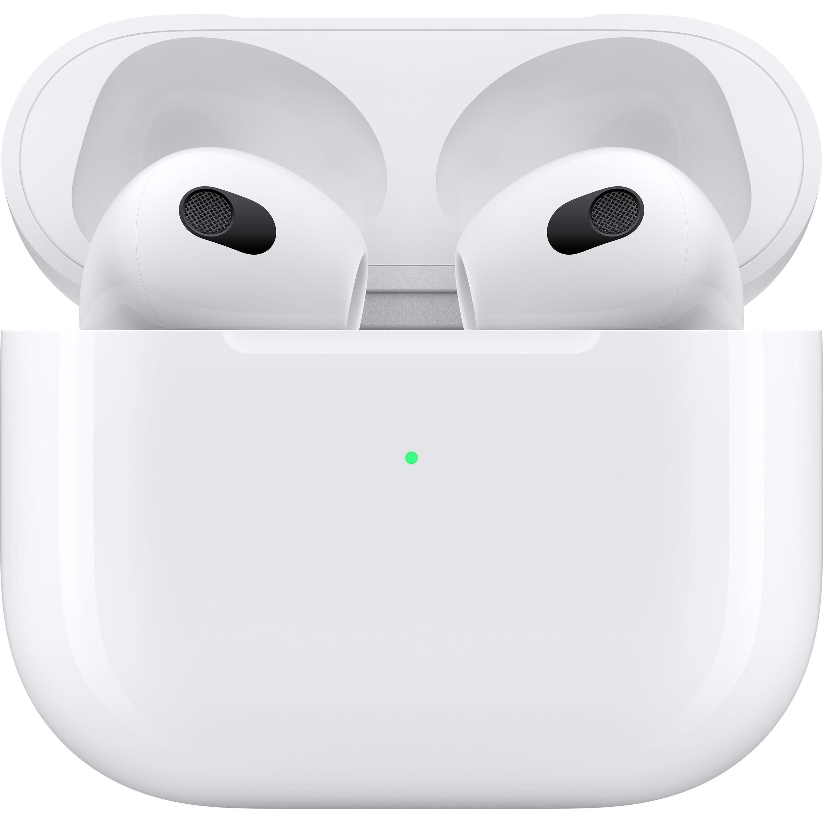 Thumbnail - Apple AirPods (3rd Gen.) Lightning Case (keine Geräuschunterdrückung, 6 h, Kabellos), Kopfhörer, Weiss