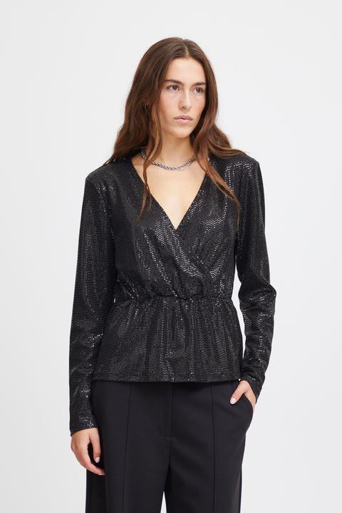 Actual product image Ichi IHLOANE LS - T-shirt - 20120057 (M)