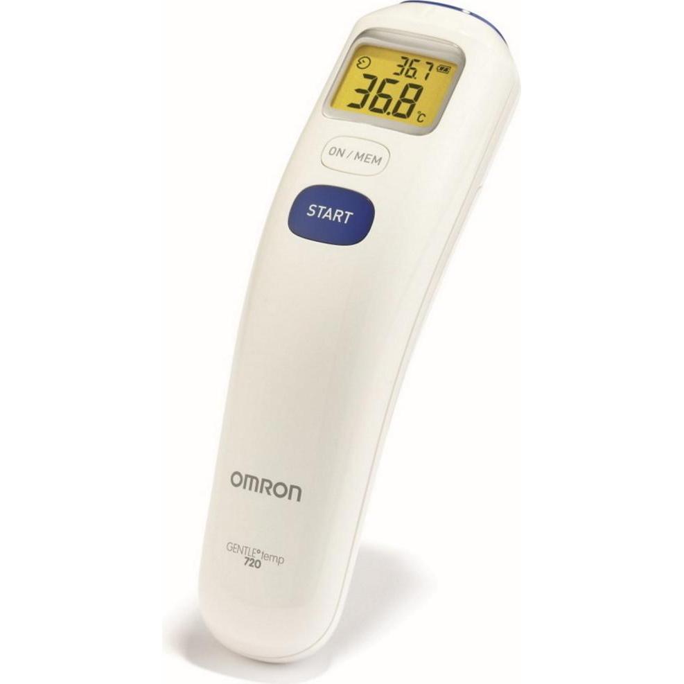 Omron, Fieberthermometer, Gentle Temp 720 (Berührungslos, Stirn)