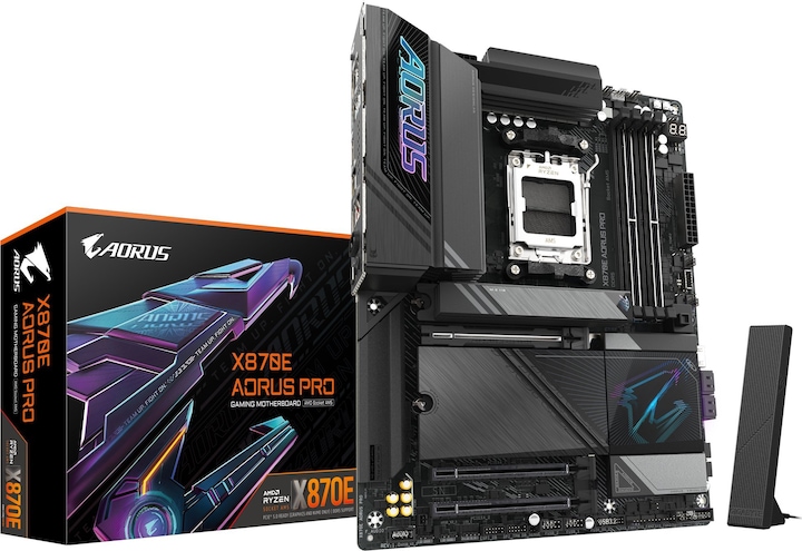 Actual product image Gigabyte X870E AORUS PRO (AM5, AMD X870E, ATX)