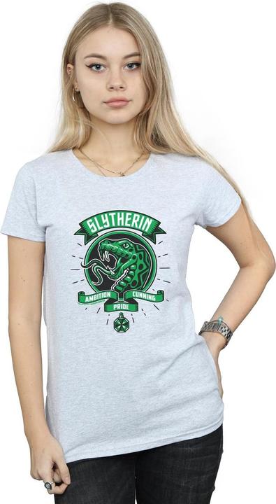 Immagine prodotto Slytherin Toon Crest Maglietta Donna (L)