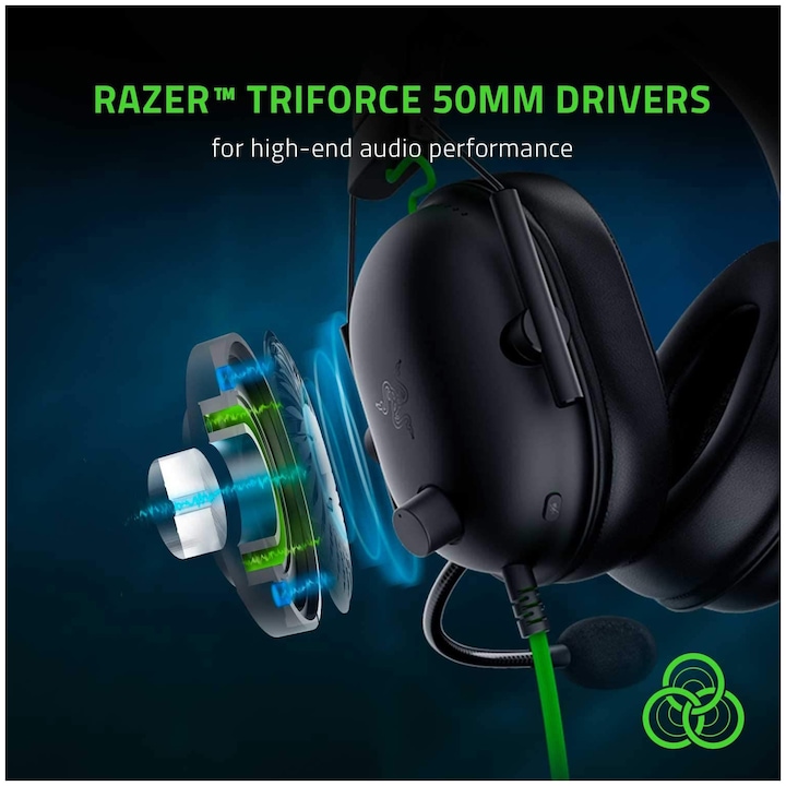 Actual product image Razer Blackshark V2 X (Cable)