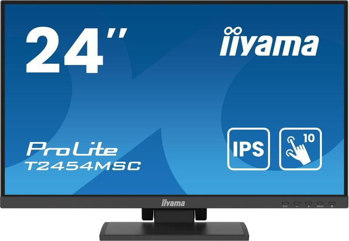 Image du produit iiyama 60.5cm (23,8") T2454MSC-B2AG 16:9 M-Touch HDMI+USB (1920 x 1080 pixels, 23.80")