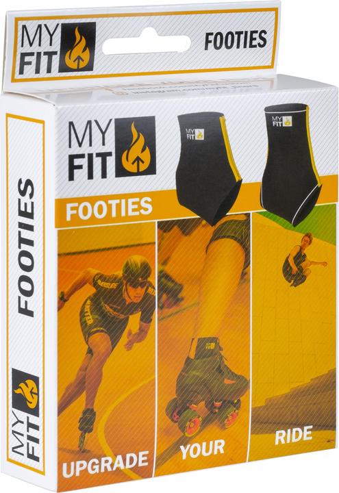 Produktbild Powerslide Schutzset ZUBEHÖR MYFIT Footies low cut 3mm, schwarz 40-43 L (40 - 43)