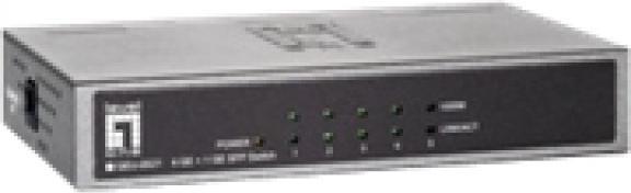 Produktbild LevelOne GEU-0521 Giga Switch 4Port + 1SFP Slot (4 Ports)
