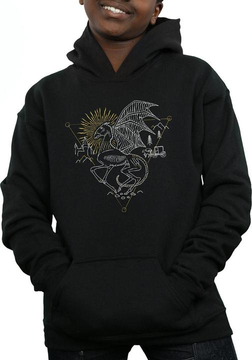 Produktbild Thestral Line Art Kapuzenpullover Jungen (152, 158)