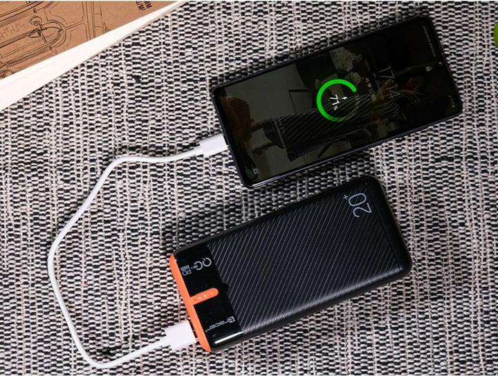 Actual product image Tracer 47516 EnerGen 20000mAh Power Bank black/orange (20000 mAh, 20 W, 74 Wh)