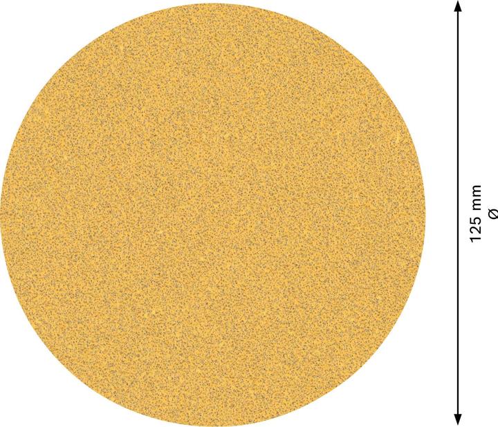 Productafbeelding Bosch Professional Zubehör Expert C470 Schuurpapier zonder gaten voor haakse slijpmachines en boren, 125 mm, G 60, 50 st. (60)