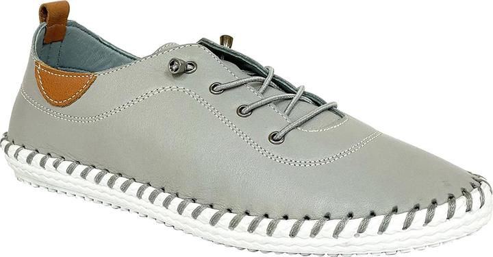 Produktbild Lunar Leinenschuhe St Ives Leder (36)