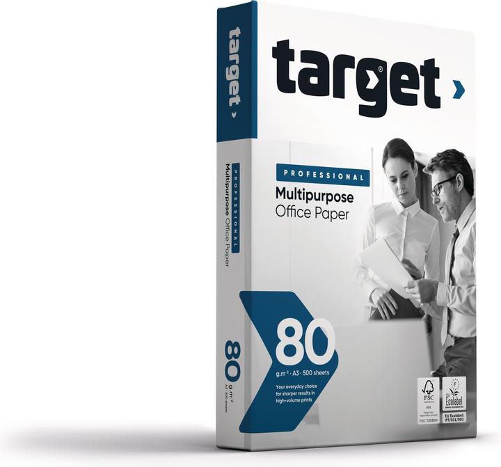 Target PROFESSIONAL - Papier à copier (A3, 500 feuilles, 80 g/m²)