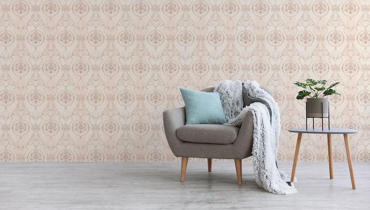 Produktbild Tadessi Barock Jacopo M1-No.2335 | Kupfer | Ornament | Klassik | Barocktapete (53 x 53 cm)