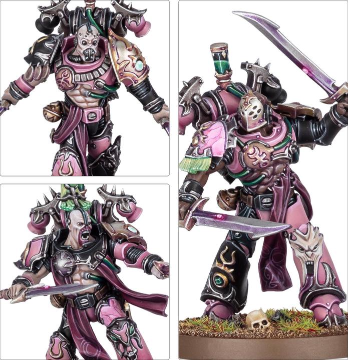 Actual product image Games Workshop Warhammer 40k - SMC Emperor's Children Lames Infaillibles (Plastic)