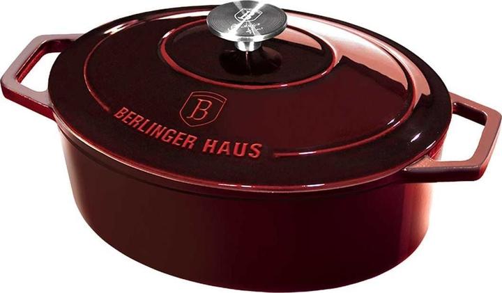 BerlingerHaus EMAILLE GUSSEISENPFANNE 4,65L 30x22x12cm BH-6499