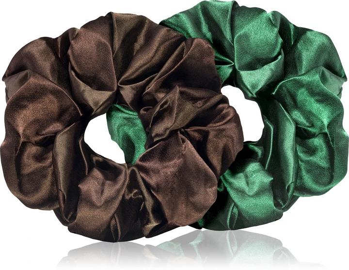 Produktbild BrushArt Grosses Satin-Scrunchie-Set (Haargummi Set)
