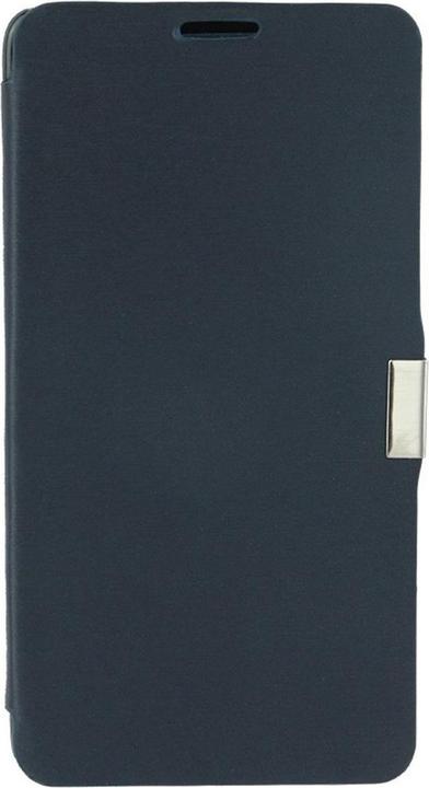 Produktbild König Design Handyhülle Tasche für Samsung Galaxy Note 4 SM N910 Dunkelblau gebürstet (Samsung Galaxy Note 4)