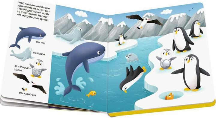 Produktbild Ravensburger Play+ Mein allererstes Soundbuch: Tierkinder (Deutsch)