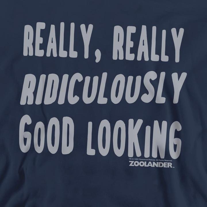 Actual product image Zoolander Unisex Adult Derek Sweatshirt (XXL)