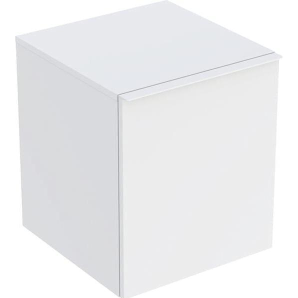 Geberit, Badezimmerschrank, Acanto Seitenschrank, 1 Schublade und Innenschublade, 452x520x475mm