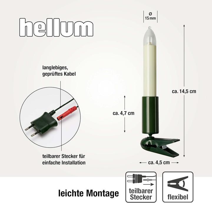 Produktbild Hellum 802047 (20x)
