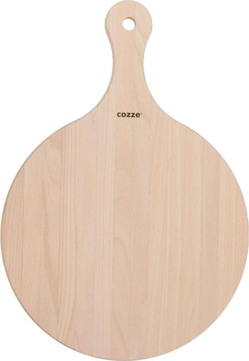 Cozze Pizza Cutting Board with Handle Ø350 mm Beech
