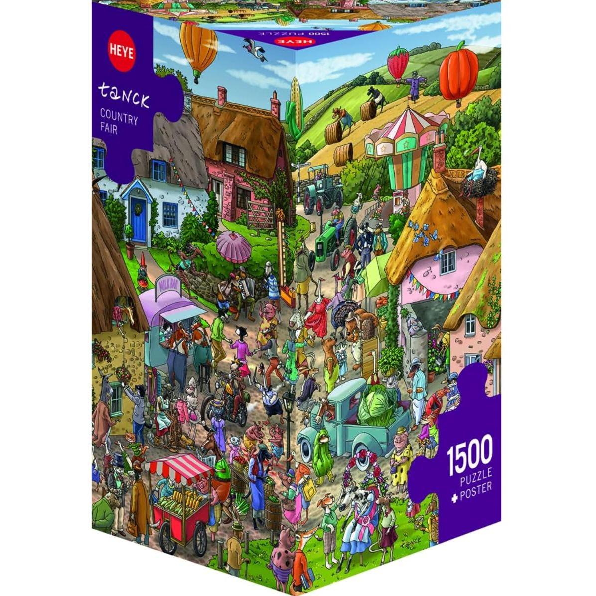 Heye Country Fair Triangular (1500 Teile)
