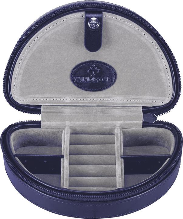 Produktbild Windrose RV-Schmucketui Merino Moda dunkelblau