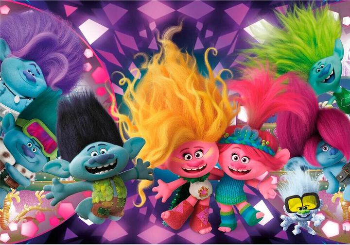 Immagine prodotto Clementoni Trolls 3 Puzzle 104 pezzi brillanti (20191) (104 pezzi)