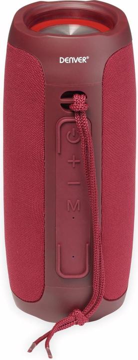 Productafbeelding Denver BTV-220BORDEAUX Draagbare Luidspreker Draagbare Stereo Luidspreker Rood 8 W (Elektrische stroom)