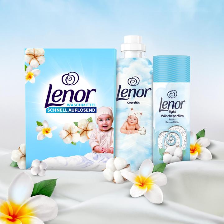 Actual product image Lenor Sensitiv (90 Washing cycles, Powder)
