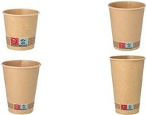 Image du produit Papstar Gobelets en carton (50 x)