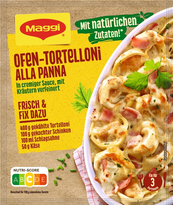 Produktbild Maggi Ofen-Tortelloni alla Panna (36 g)