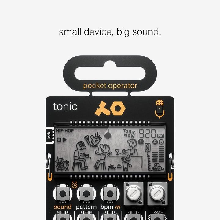 Actual product image Teenage Engineering PO-32 Tonic Pocket Operator