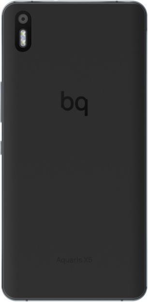 Actual product image BQ Aquaris X5 (16 GB, Charcoal, 5", Hybrid Dual SIM, 4G)