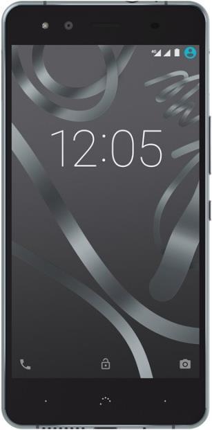 Actual product image BQ Aquaris X5 (16 GB, Charcoal, 5", Hybrid Dual SIM, 4G)