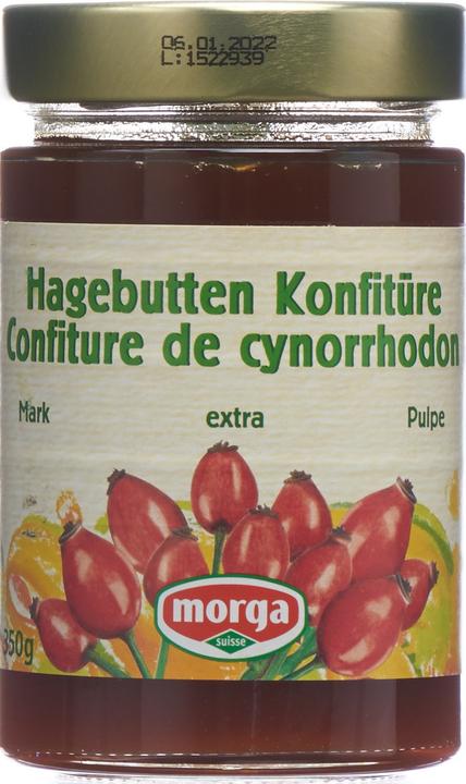 Actual product image Morga Jam rosehip pulp (350 g)