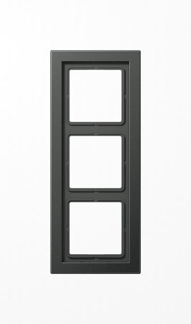 Actual product image JUNG Mounting frame 3f anth mt LS / LS-DESIGN ALD2983AN
