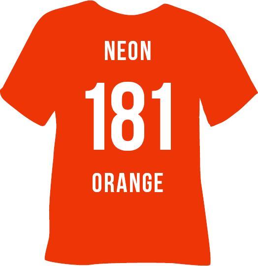 Immagine prodotto Poli-tape Aufbügelfolie Tubitherm Flock, 30.5 x 61 cm, Neon Orange