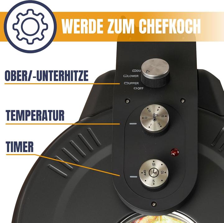 Produktbild Sommertal PizzaProfi Pizzaofen (Pizzaofen Elektro)
