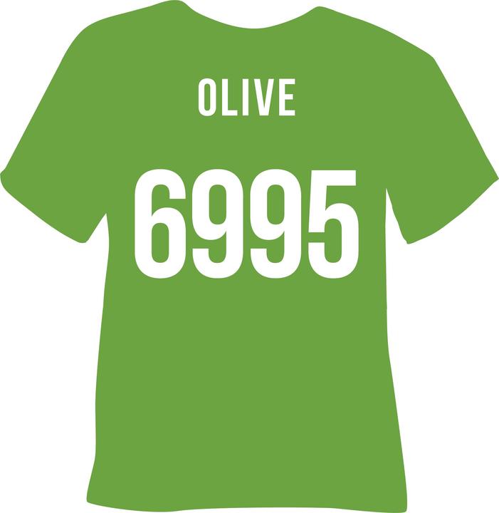 Produktbild Poli-tape Aufbügelfolie Poli-Flex turbo, 30.5 x 122 cm, Oliv