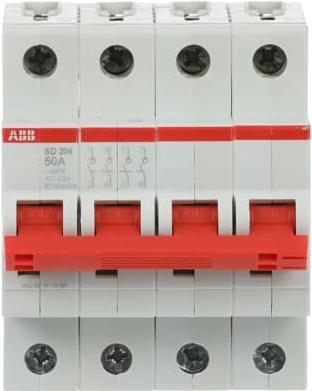 Image du produit ABB SD204/50 Interrupteur-sectionneur 4P, 50A 2CDD284101R0050
