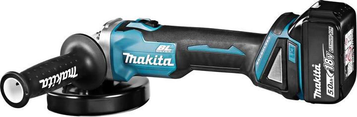 Actual product image Makita DGA504RTJ, 2 batteries (125 mm)