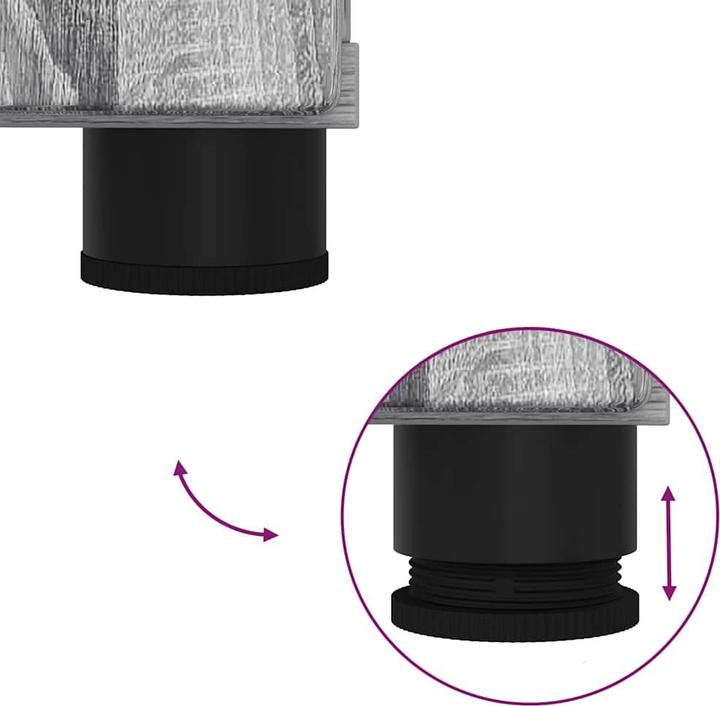 Actual product image vidaXL Badezimmer Schrank