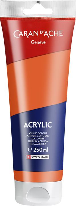 Produktbild Caran d'Ache Acrylic (Red orange, 250 ml)