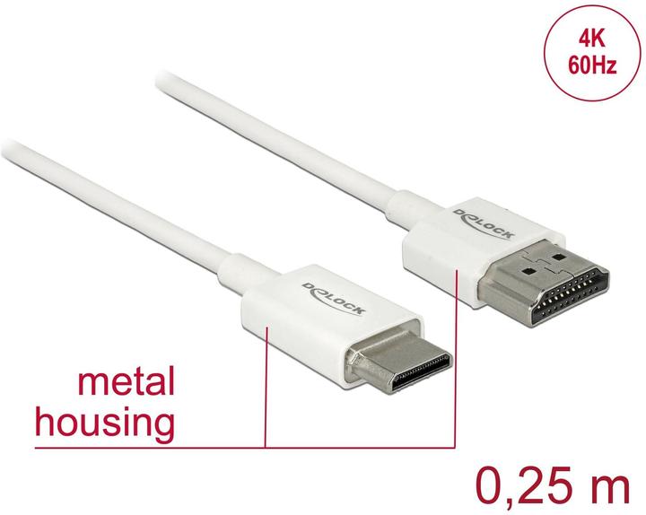Produktbild Delock Slim High Quality (0.15 m, HDMI)