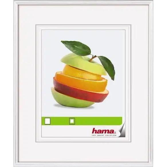 Hama, Bilderrahmen, Kunststoffrahmen Sevilla, Weiss, 4 (28 x 35 cm)