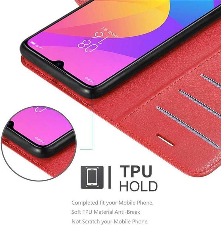 Actual product image Cadorabo Book with stand function cover (Mi CC9)