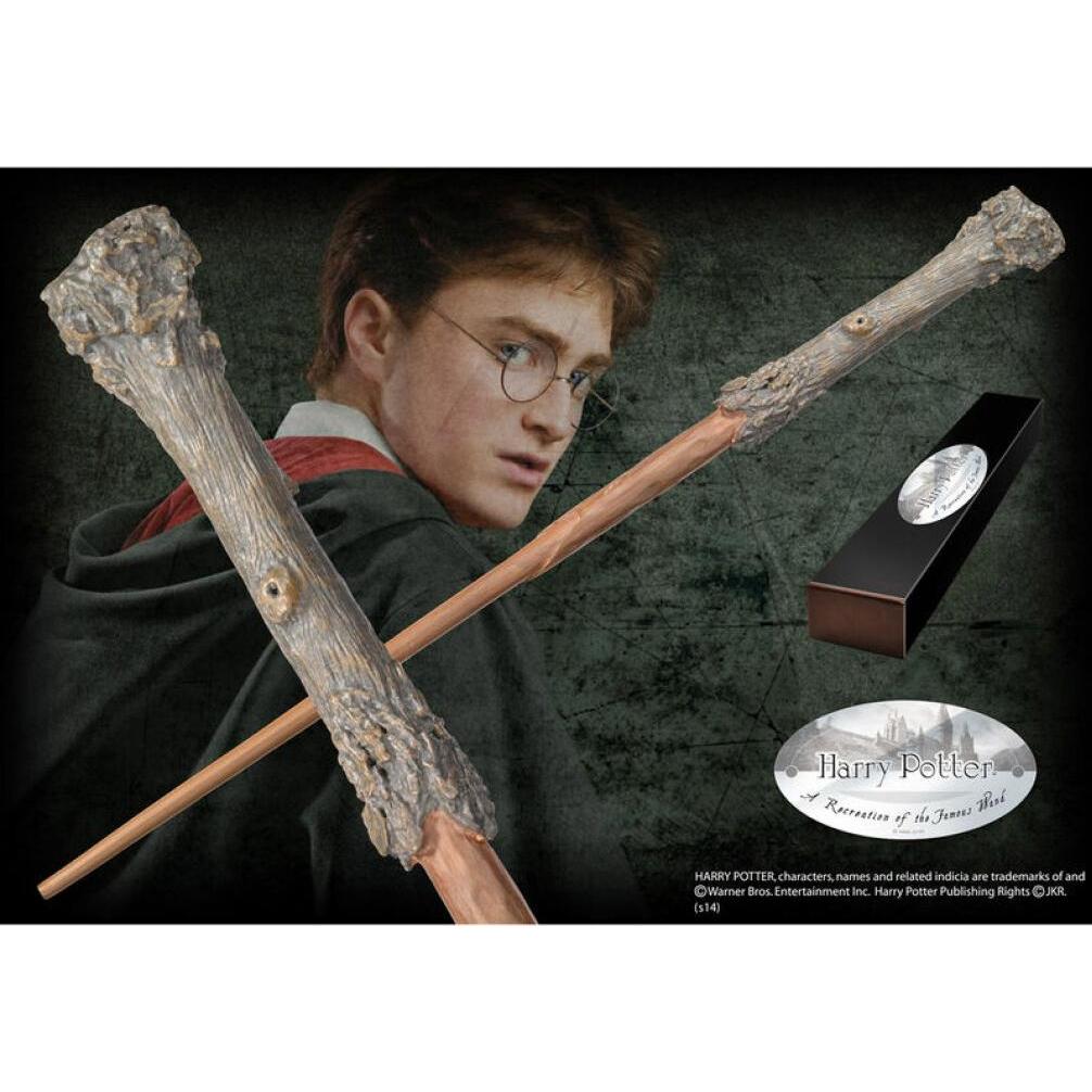 Noble Collection Braun Harry Potter Zauberstab Harry Potter (Charakter-Edition)