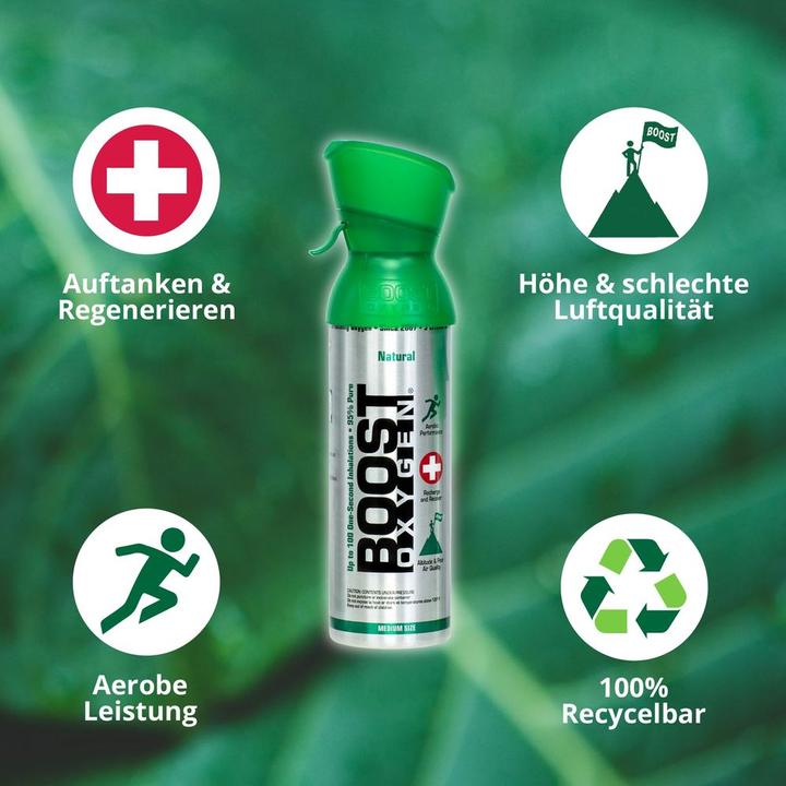 Immagine prodotto Boost Oxygen Ossigeno per andare naturale 5l (M)