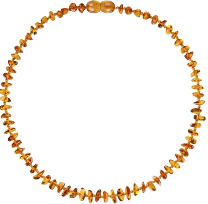 Produktbild Amberos Natur Bernsteinkette Baroque