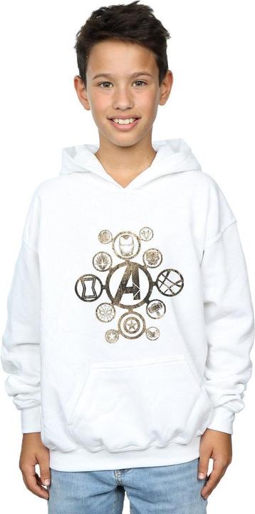 Immagine prodotto Avengers Infinity War Icons Felpa con Cappuccio Ragazzi (140, 146)